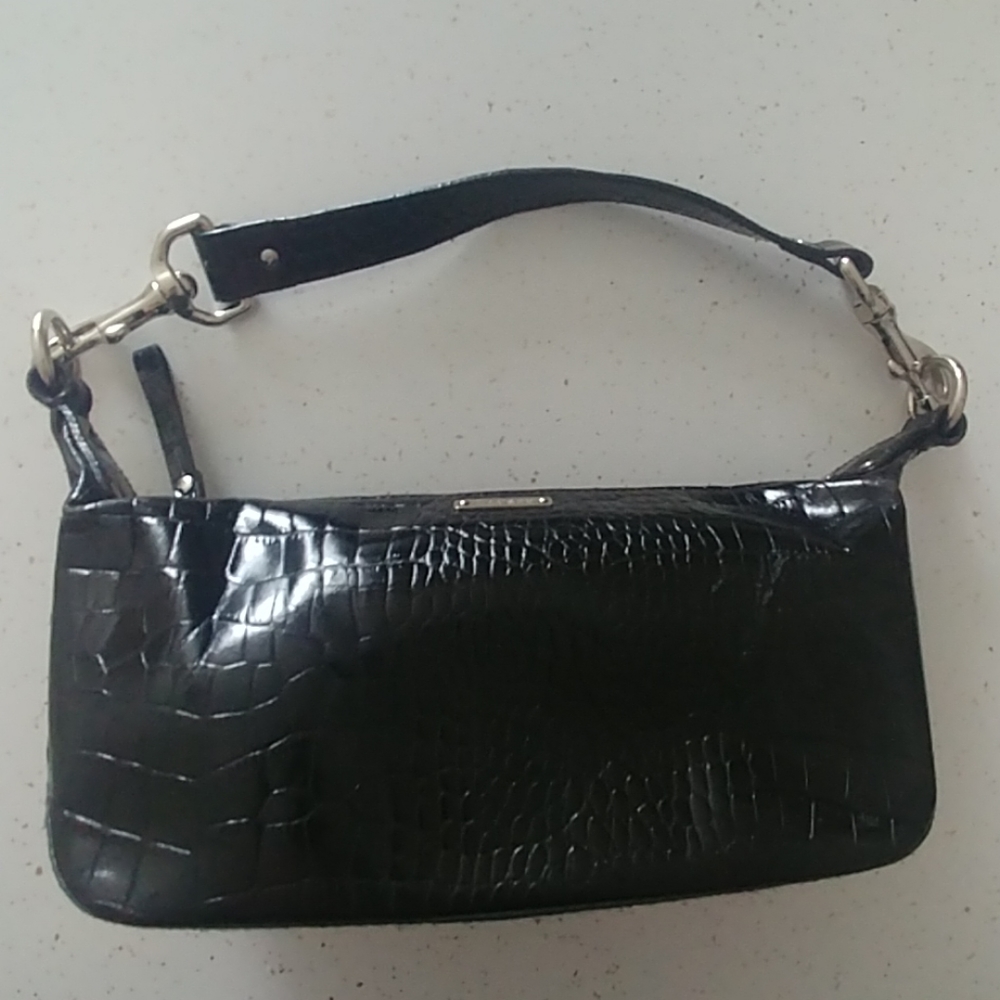 Lauren Ralph Lauren Faux Alligator Skin Purse